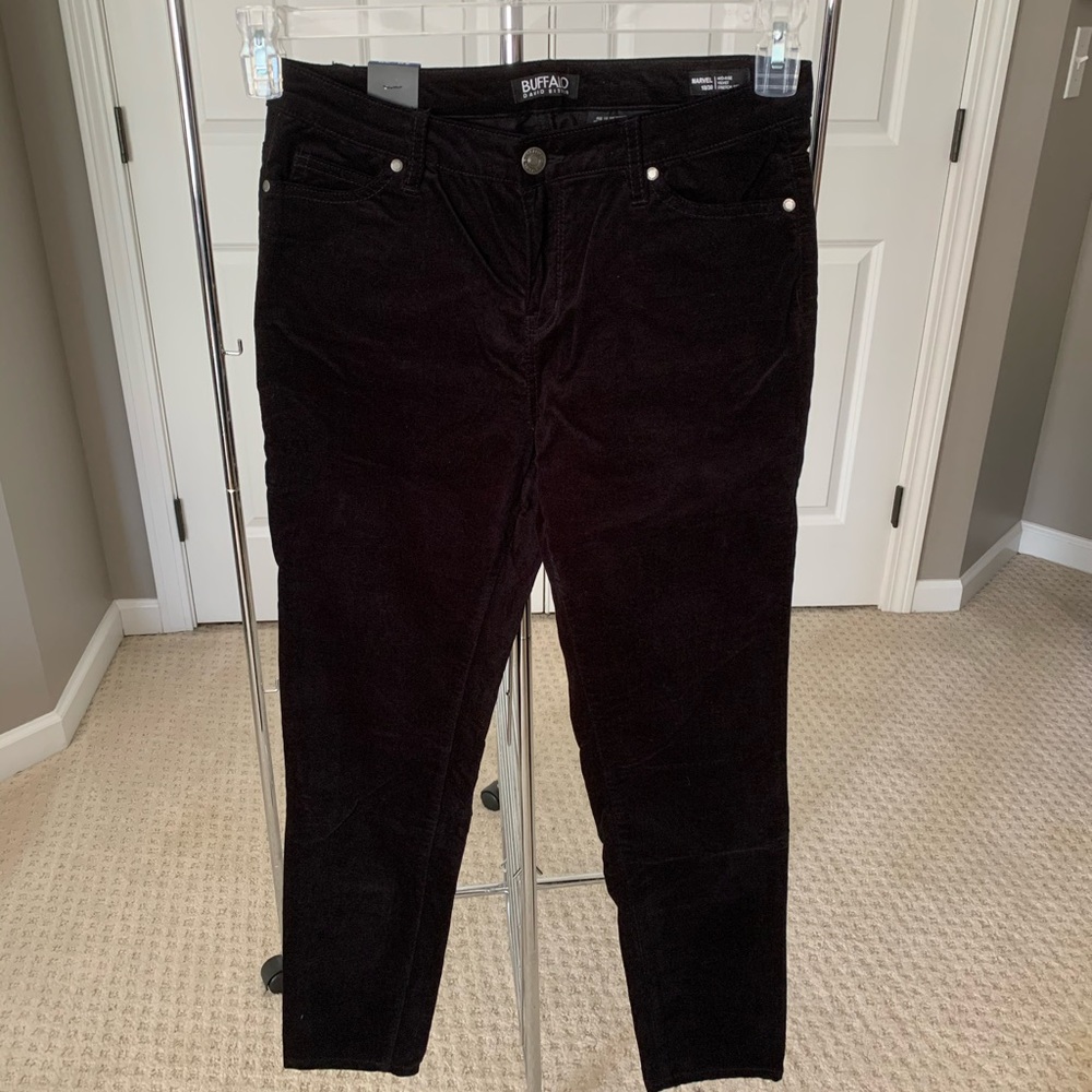 NWT Buffalo black velvet jeans - 10/30